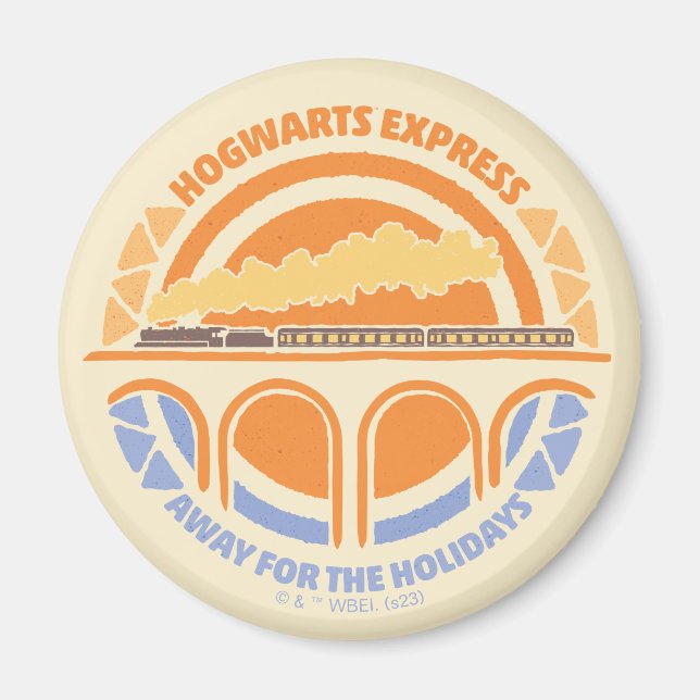 Imã HARRY POTTER™ | Summer Magic HOGWARTS™ Express (Frente)