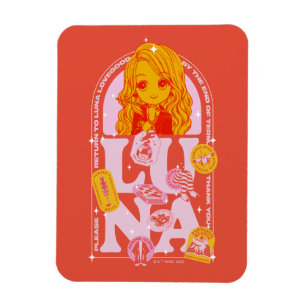 Ímã HARRY POTTER™   Volte a Luna Lovegood