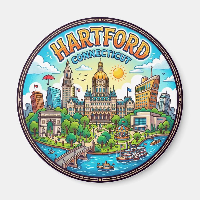 Imã Hartford EUA (Frente)