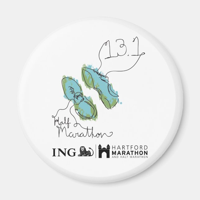 Imã Hartford Half-Marathon: Calçados (Frente)