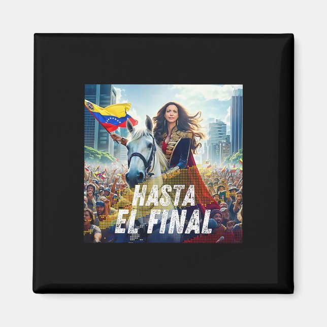 Imã Hasta El Final Maria Corina Machado (Frente)