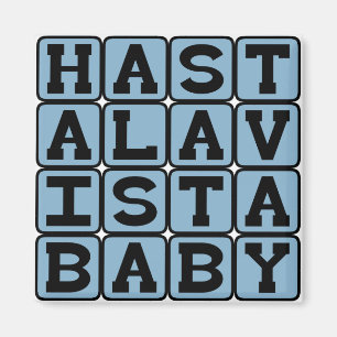 Imã Hasta La Vista Baby, Palavras de Despedida