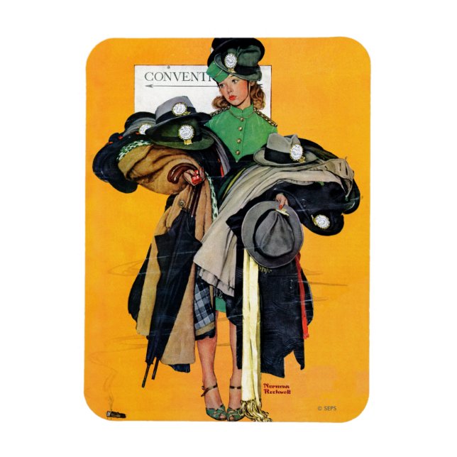 Ímã Hatcheck Girl (Vertical)