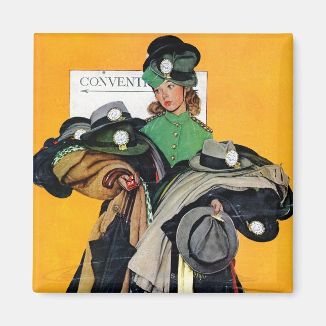 Imã Hatcheck Girl (Frente)