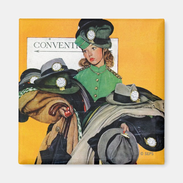 Imã Hatcheck Girl (Frente)