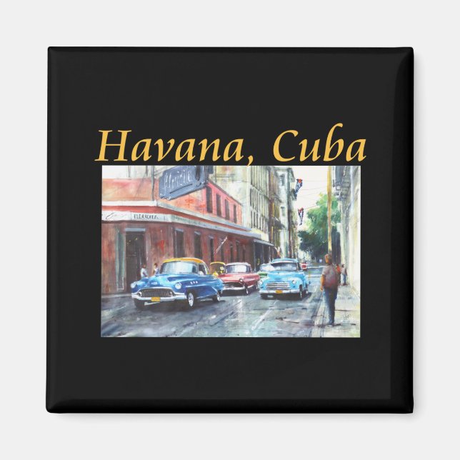 Imã Havana Cuba Floridita Art (Frente)