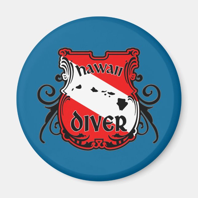 Imã Hawaii Diver (Frente)