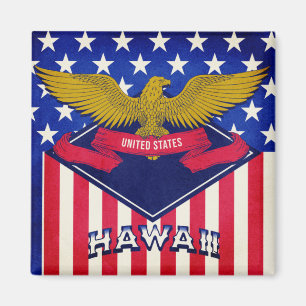 Imã Hawaii EUA Flag
