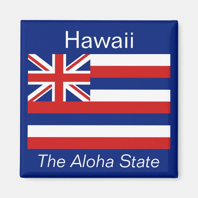 Imã Hawaii Flag Magnet (Frente)