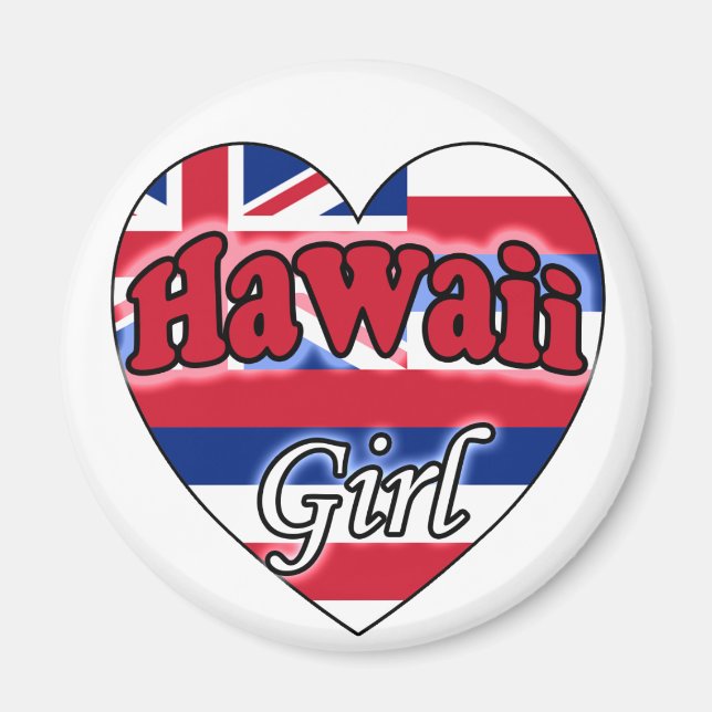 Imã Hawaii Girl (Frente)