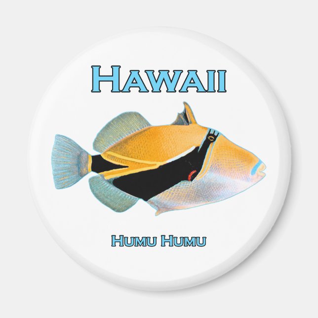 Imã Hawaii Humu Fish (Frente)