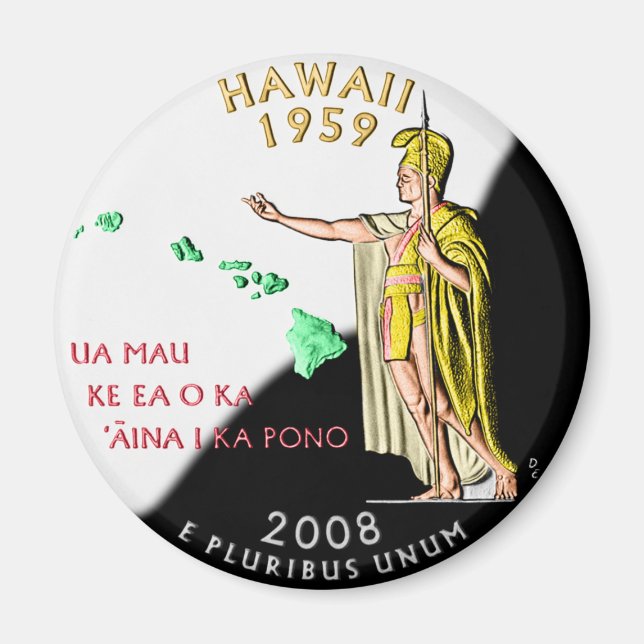 Imã Hawaii Magnet (Frente)