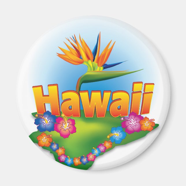 Imã Hawaii Magnet Design (Frente)