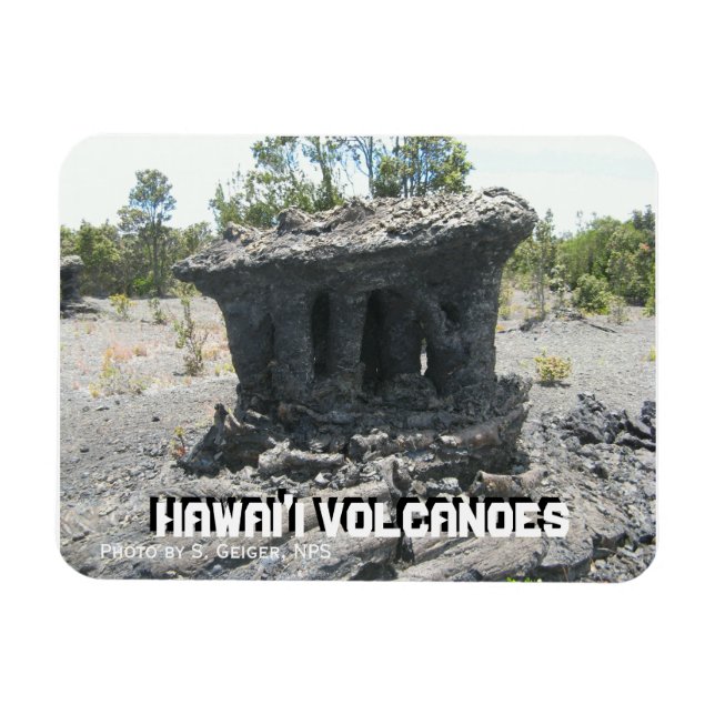 Ímã Hawai'i Volcanoes Magnet (Horizontal)