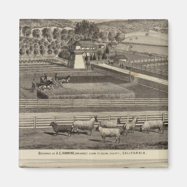 Imã Hawkins, residências Mayes (Frente)