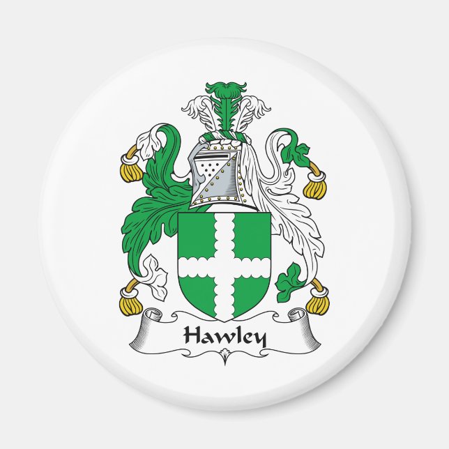 Imã Hawley Family Crest (Frente)