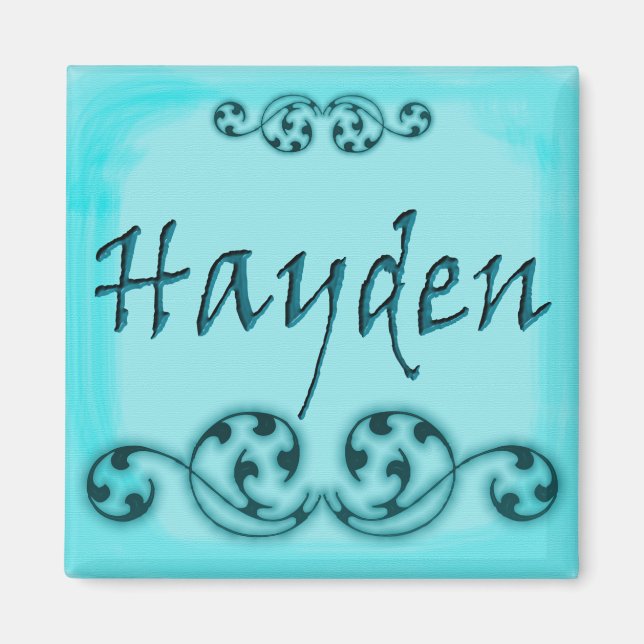 Imã Hayden Ornamental (Frente)