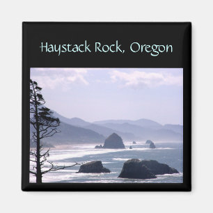 Imã Haystack Rock Oregon Coast Magnet