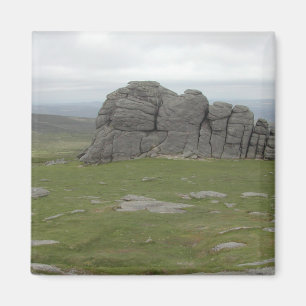 Imã Haytor. Rochas em Devon Inglaterra