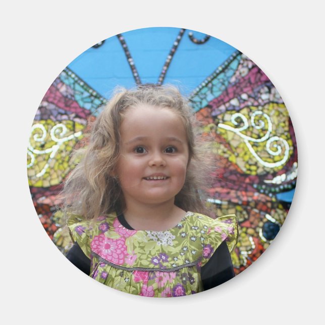 Imã Hazel S Butterfly Magnet (Frente)