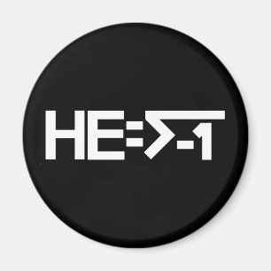 Imã HE=√-1 (é imaginário) [ELE = a raiz quadrada d