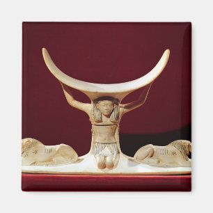 Imã Headrest com Shu, deus egípcio do ar