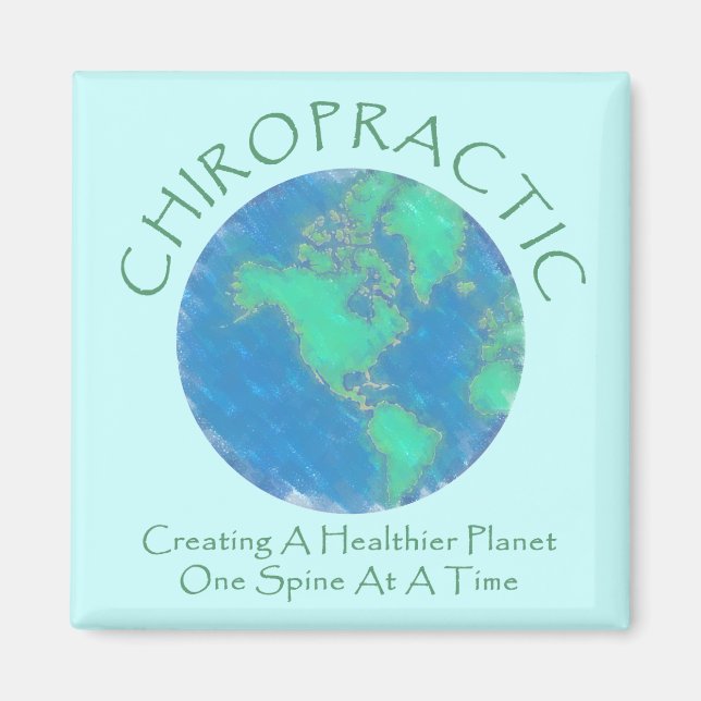 Imã Healthier Planet Chiro (Frente)