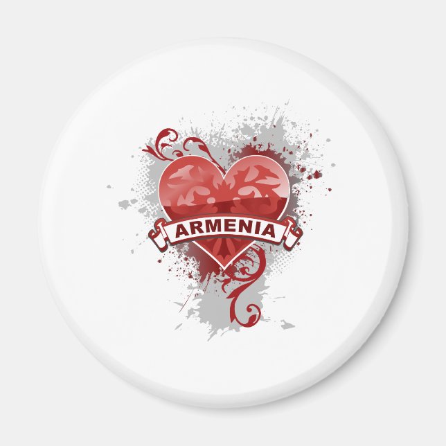Imã Heart Armênia (Frente)