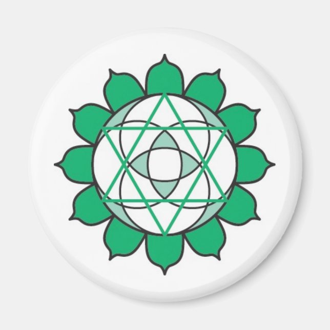 Imã Heart Chakra Magnet (Frente)