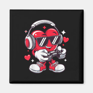 Imã Heart Gamer Videos games Engraçados do Dia de os n