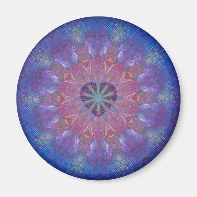 Imã Heart Mandala (Frente)