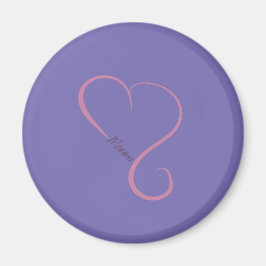 Imã Heart Momma Magnet