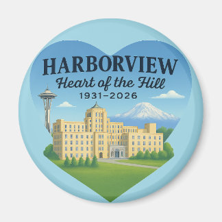 Imã Heart of the Hill Magnet (design B)