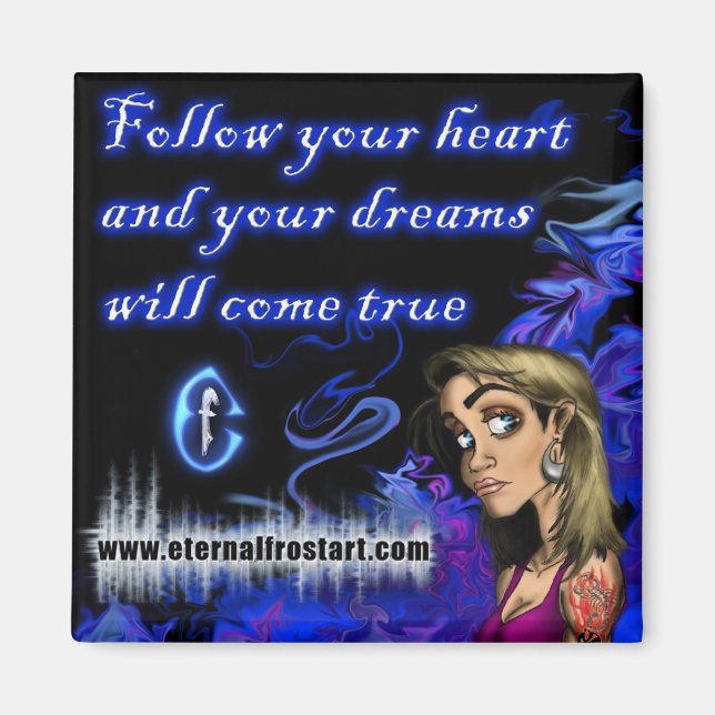 Imã HeartArt4 (Frente)