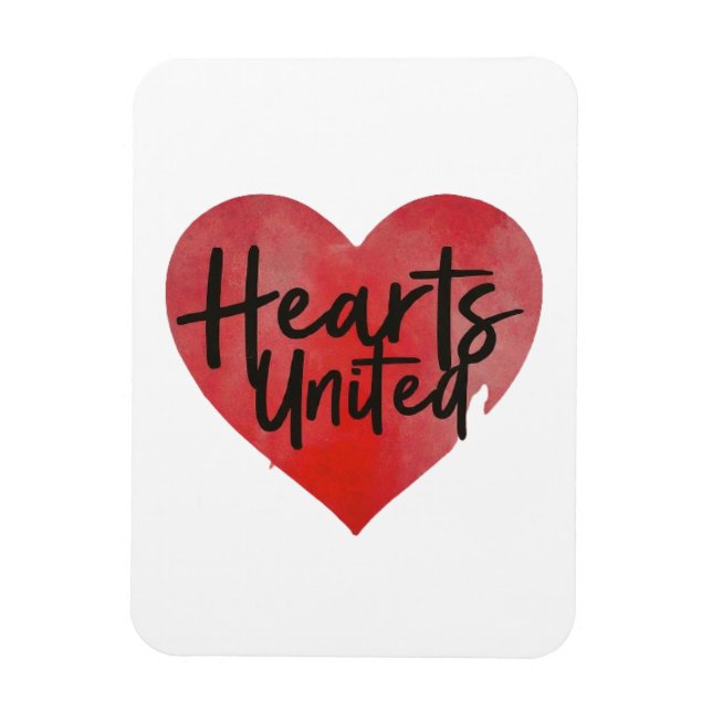 Ímã Hearts United (Vertical)