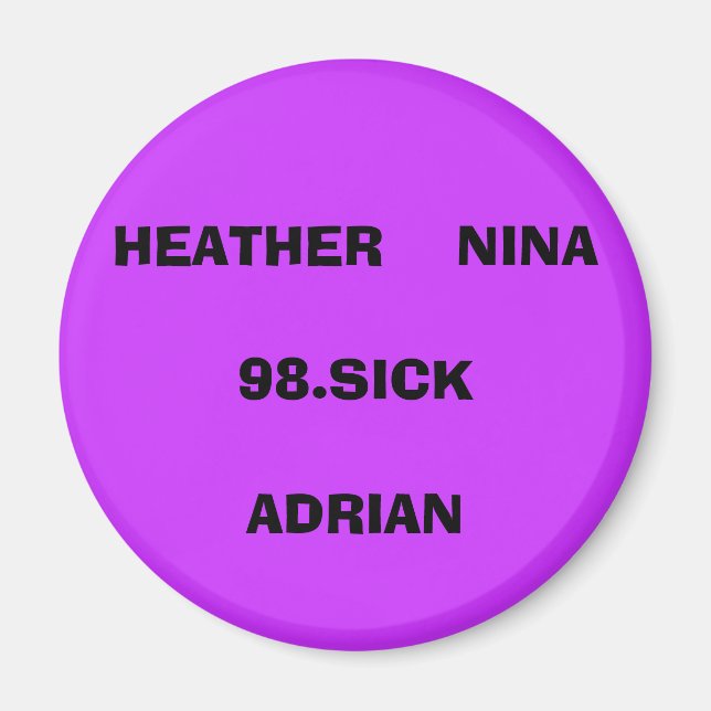 IMÃ HEATHER NINA98.SICKADRIAN (Frente)