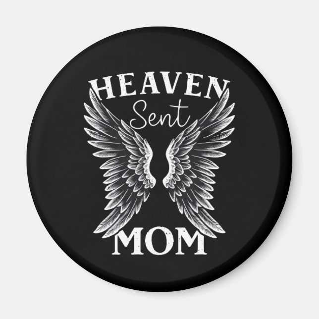 Imã Heaven Enviou Magnet Cristã para a Mãe (Frente)