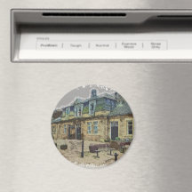 Hebden Bridge Railway Station Yorkshire Artwork