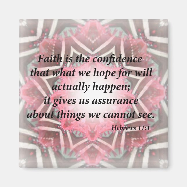 Imã Hebraico 11:1 (Frente)