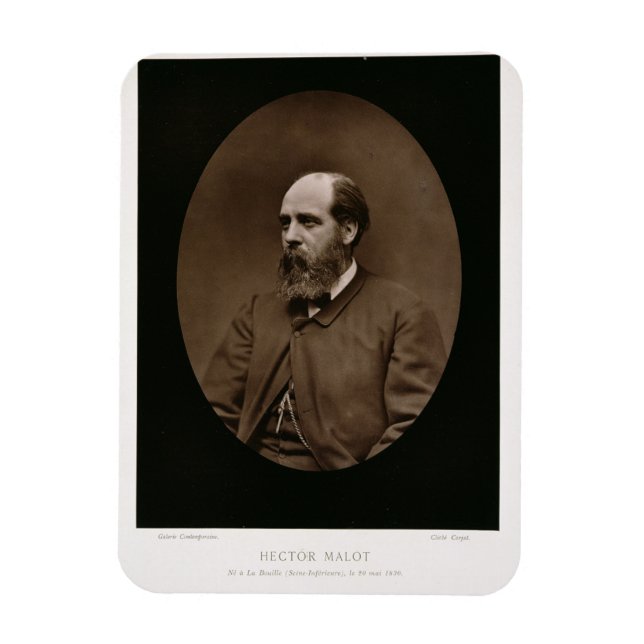 Ímã Hector Malot (1830-1907), de "Galerie Contempora (Vertical)
