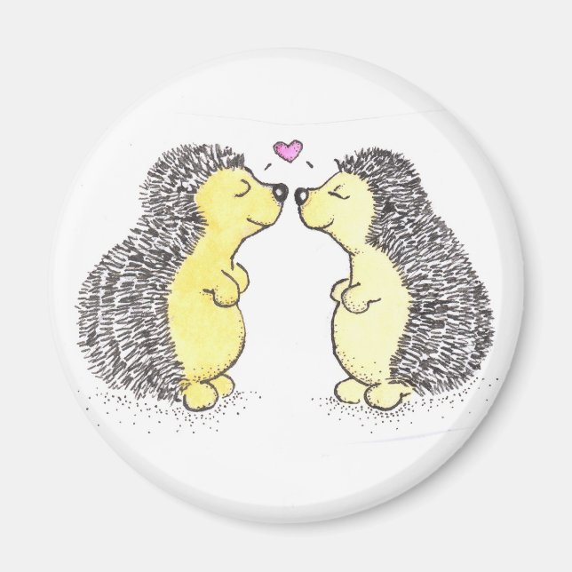 Imã Hedgehog Love (Frente)