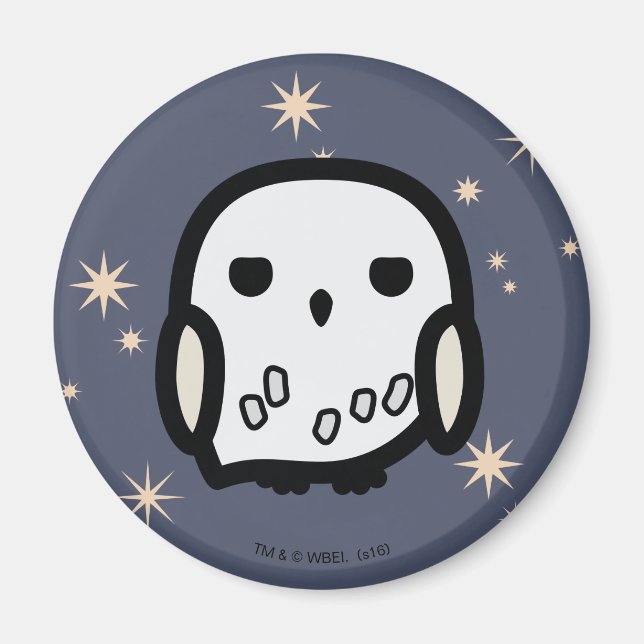 Imã Hedwig Personagem de desenho animado Art (Frente)