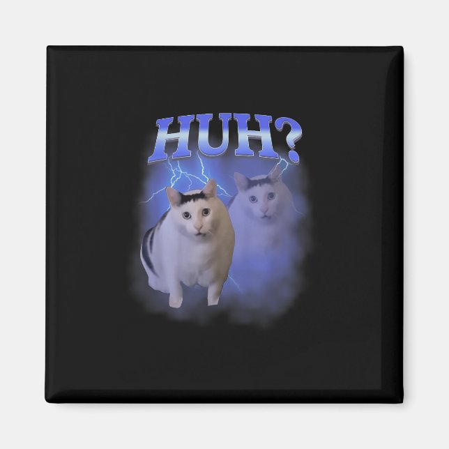 Imã Hei Bobo Cat Meme Engraçado Odsuradamente Da Espec (Frente)