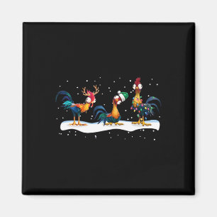 Imã Hei Hei Chicken Christmas - Uni