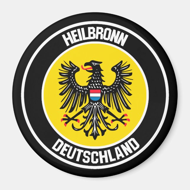 Imã Heilbronn Round Emblem (Frente)