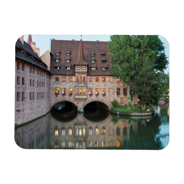 Ímã Heilig Geist Spital, Nuremberga (Horizontal)