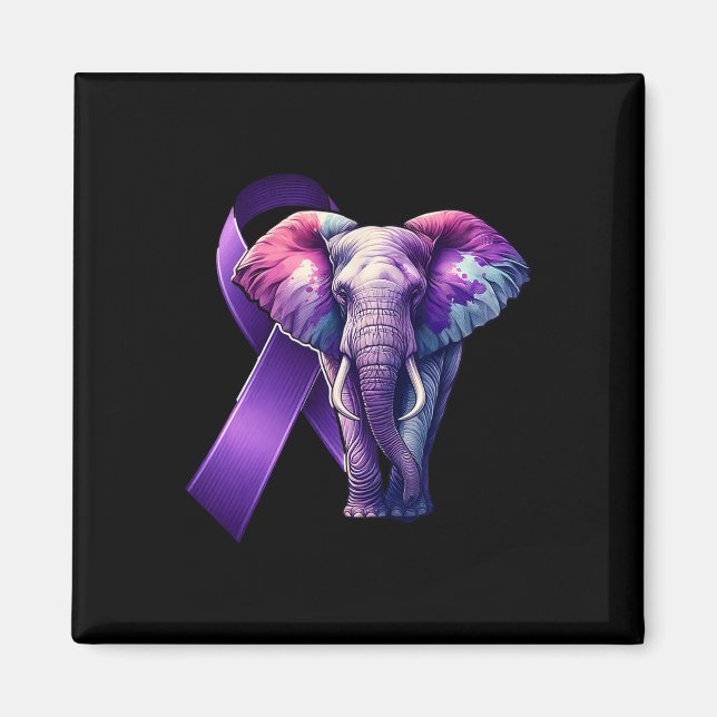 Imã Heimerheimer: apoio à conscientização do roxo Elef (Frente)