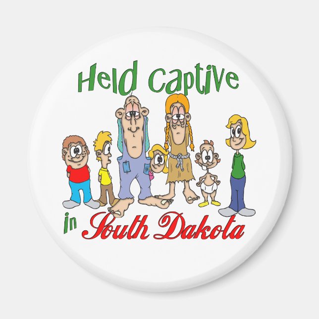 Imã Held Captive em Dakota do Sul (Frente)