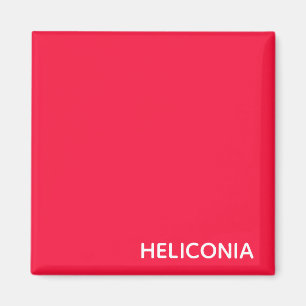 Imã Heliconia red color name