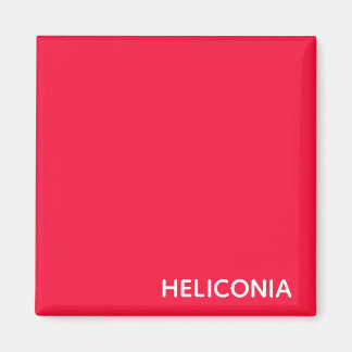 Imã Heliconia red color name